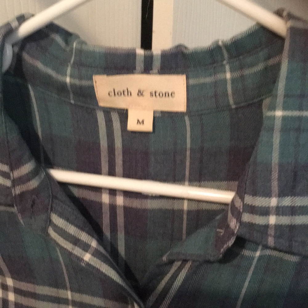 Plaid top